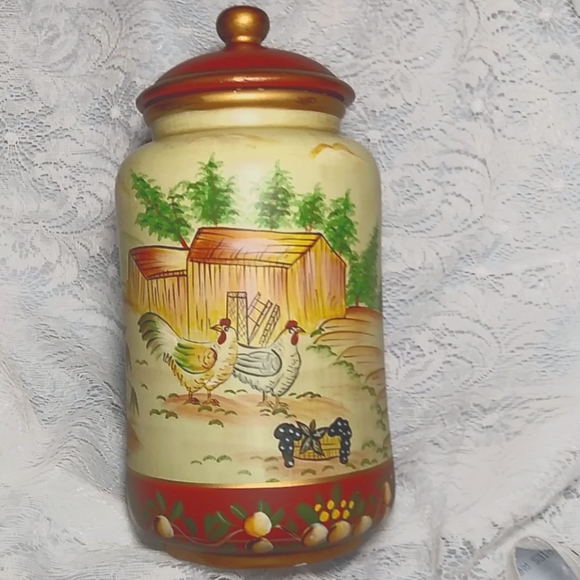 Ceramic Canister - Picture 1 of 6